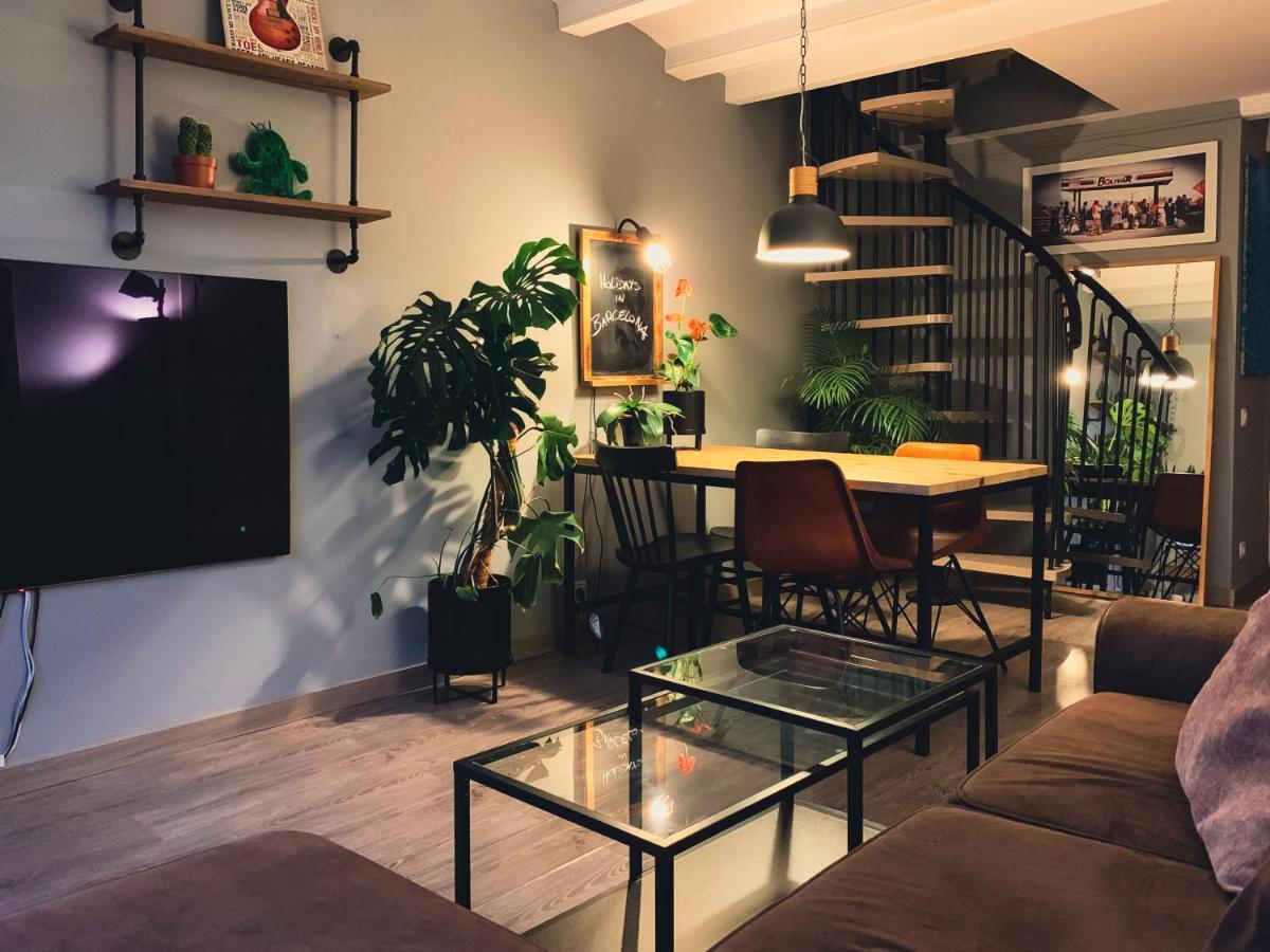 Incredible 2Br Penthouse With Urban Rooftop Garden Barcelone Extérieur photo