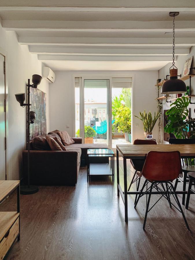 Incredible 2Br Penthouse With Urban Rooftop Garden Barcelone Extérieur photo